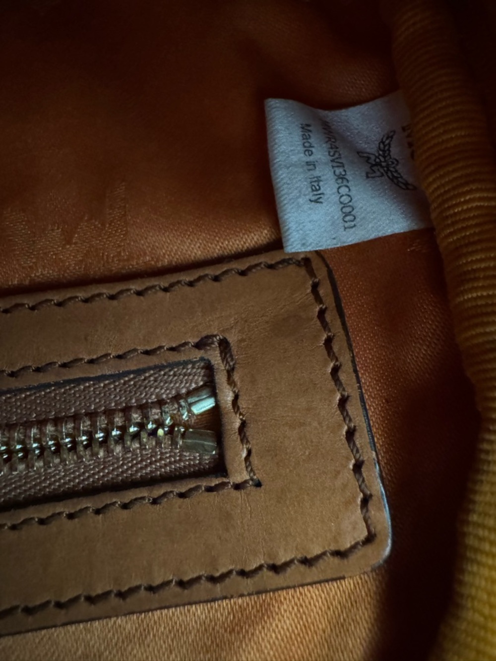 MCM heritage tambourine Crossbody - Picture 10 of 10